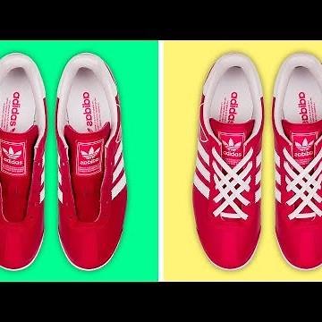 How to Lace Sneakers | Three Different Lacing Styles
