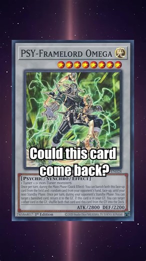 Why is Psy-Framlord Omega Banned? #yugiohtiktok #masterduel #yugioh #fyp #foryoupage❤️❤️