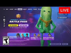 🔴 [LIVE] *NEW* FORTNITE SEASON 2 GAMEPLAY! - NEW MAP, BATTLE PASS, TRAILER (Fortnite Battle Royale)