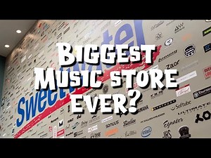 Biggest Music Store Ever - SWEETWATER CAMPUS TOUR