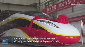 50K views · 232 shares | This Chinese new high-speed train can run on different rail systems, making cross-border rail travel more convenient. Check it out | China Xinhua Sci-Tech | Facebook