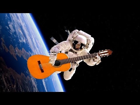 Astronaut Plays Musical Instruments on Space Station