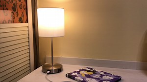 Watch touch table lamp with USB charging ports on Amazon Live