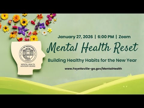 Mental Health Webinar Promo | January 27, 2026