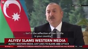 Azerbaijani President Ilham Aliyev questioned a BBC reporter about the double standards and hypocrisy of the West’s ‘free press’ in relation to the treatment of WikiLeaks founder Julian Assange. Source: A News | 5Pillars