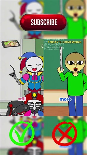 Fun Coding Battle Vs Tough Math Class! 🎮📚 Prototype & Player #poppyplaytime #shorts #animation