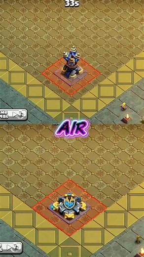 Air Defences Vs X-Bow Clash Of Clans 🤔 #coc #shortsfeed #clashofclans