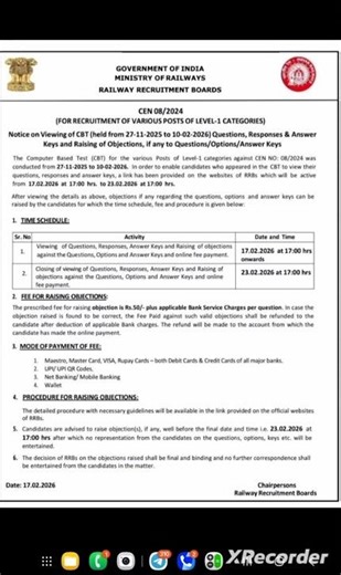 Railway group d Answer key today Out