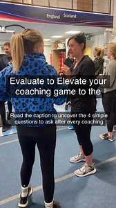 👨‍🎓👩‍🎓🏋️‍♀️ Evaluate to Elevate your coaching game to the next level... Are you a trainee or newly qualified personal trainer looking to take your coaching skills to the next level? The one thing that will make the most difference is consistent evaluation and self-reflection! 🤔💪As you gain experience and work with clients, it's important to regularly analyse your performance, identify areas for improvement, and strive for excellence. 🎯👀Ask yourself these 4 questiosn after every client c