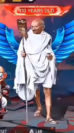 Mahatma Gandhi ji ka funny 🤣.... #mahatmagandhi #freefire #funny #funnyshorts #funnyvideo