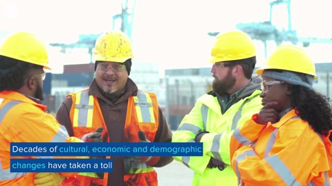 The white working class is now at its lowest-ever share of the population