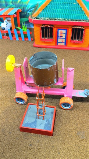 Diy mini construction science project | making mini piller construction video |#shorts#youtubeshorts