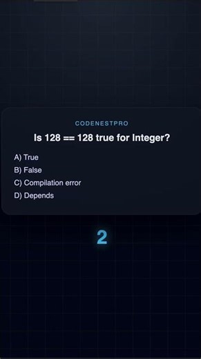 Most Coders Get This Wrong 🤯 | Java Integer Comparison MCQ