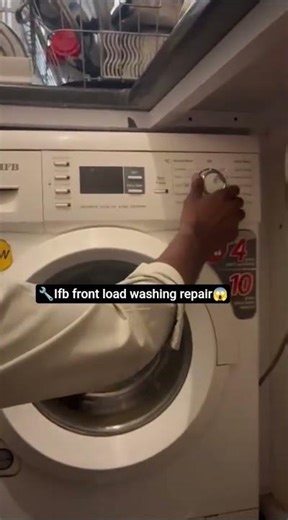 IFB Washing Machine Fix ⚡ Front Load Repair + Echo Sax Music 🎶 #viral