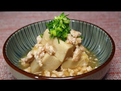 そぼろあんかけ【高野豆腐の煮物】の作り方
