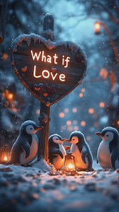 112K views · 7.7K reactions | Heartwarming poem in the cutest world 冀 #aiart #aianimation #animal #cute #viral #fantasy #valentine #love #poem #relaxing #valentinesday #penguin | Fantasyspire AI | Facebook