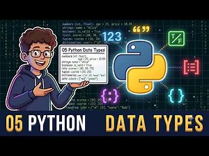 05 Python Data Types Explained in One Video 🐍 | Complete Beginner Guide | Python Tutorial