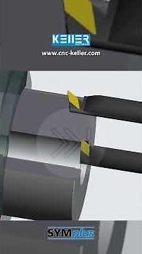Radial Grooving (Internal) & Axial Face Grooving #shorts #cnc #cncsoftware #cncturning