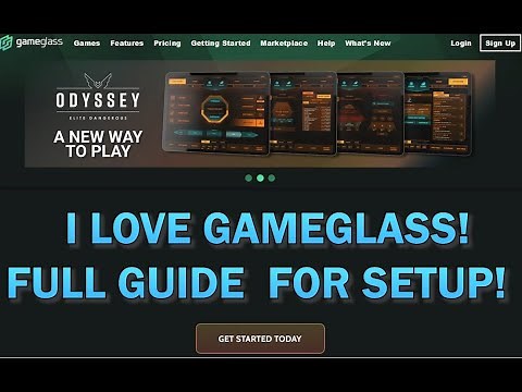 Star Citizen 3.19.1 LIVE, GameGlass Guide, Full Setup.