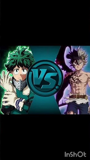 Deku vs Asta. Who wins? #mha #deku #myheroacademia #blackclover#asta#anime