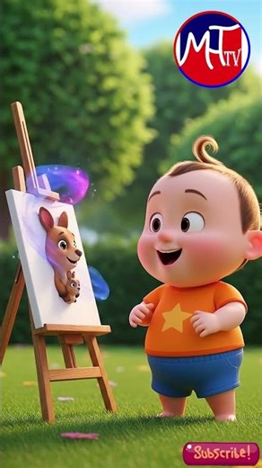 K for Kangaroo 🦘 | ABC Baby Shorts | Learn Letter K