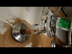 1 Minute - how to replace soldered valves with compression fitting