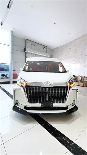AutoSledge | Luxury Custom Vehicles from China on Instagram: "Toyota Hiace Kaiser Crown Edition — A masterpiece of elegance and power. With a sleek white exterior, VIP luxury seating, advanced infotainment, climate control, and smooth suspension, this Hiace delivers a royal experience on every ride. #toyota #luxury #viralreels #luxurycars"