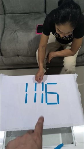Move 2 sticks and form the smallest number