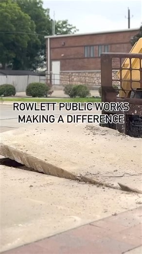🚧Check out our amazing Rowlett Public Works team working hard to improve our pathways! 🚧 Their dedication and teamwork make our community a better place every day. Let's give a big shoutout to these local heroes! 👏👷We appreciate your hard work and commitment!#RowlettPublicWorks #NationalPublicWorksWeek | City of Rowlett, Texas