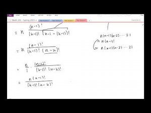 Algebraic Proof of k*C(n,k)=nC(n-1, k-1)