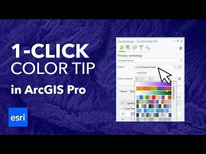 Calculate Color Theorem Field Tool in ArcGIS Pro