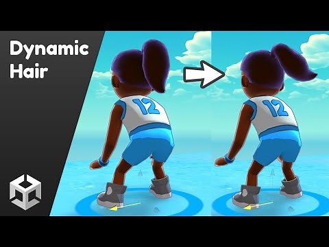 Add Dynamic Hair to Your Games in Unity using Dynamic Bones