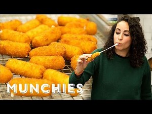 Farideh Makes Mozzarella Sticks with Marinara Sauce