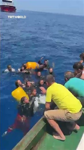 Turkish fishermen rescue migrants from sinking boat off Malta
