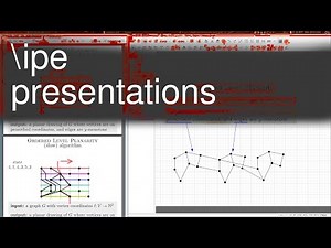How to make slides in Ipe drawing editor