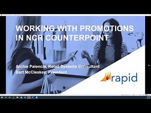 Rapid: Working with Promotions in Counterpoint