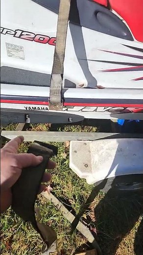 Jet ski lifting straps