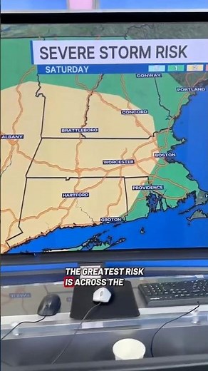 Severe storm threat Saturday evening: Damaging winds, hail, flooding possible across Mass.