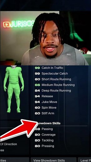 How to RESET Builds In Madden 26 Superstar! Change Height and Weight Glitch 🔥 #shorts