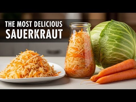 SAUERKRAUT WITHOUT SUGAR, WITHOUT VINEGAR. ITʼLL TURN OUT PERFECT THE FIRST TIMЕ.