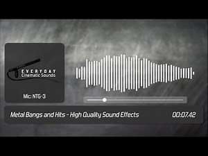 Metal Bangs and Hits | HQ Sound Effects