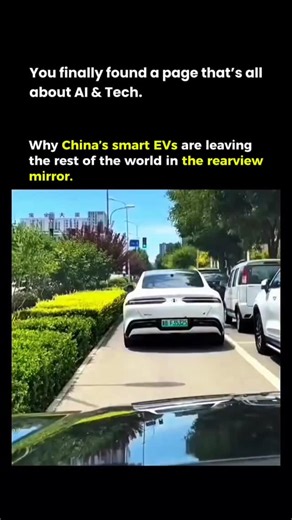 Artificial Intelligence | Tech | News on Instagram: "Precision is the new luxury. China’s EV sector is currently dominating the integration of automated parking systems designed for the world’s most demanding urban landscapes. These vehicles utilize advanced sensor fusion—combining visual data and ultrasonic feedback—to master tight spatial positioning without driver stress. It represents a significant advancement in real-world AI application, focusing on high-utility features that redefine the 