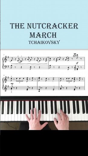 Tchaikovsky - Nutcracker March - Piano Tutorial #pianotutorial #classicalmusic