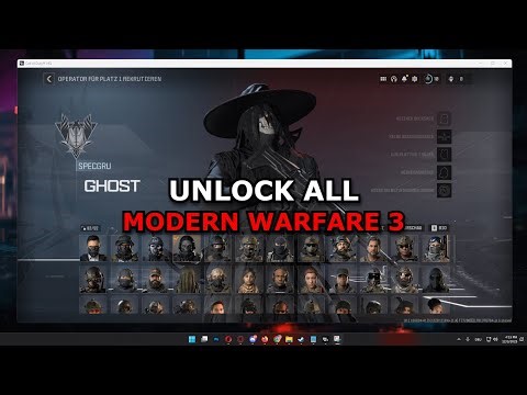 CoD MW3 Unlock All Tool 🔥 All Camos, Operators, Skins, Blueprints (Multiplayer / Zombie)