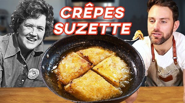 Julia Child's Crêpes Suzette