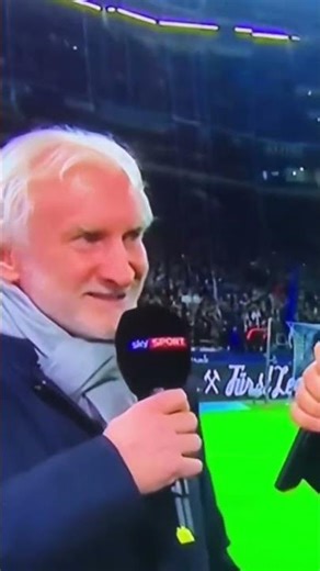 Rudi Völler Interview Ausraster 👿😡😱🔥⚽️💯 #fußball #football #interview #ausraster #viral #fyp