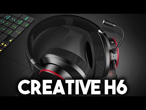 Creative Sound BlasterX H6 RGB Gaming Headset Review | USB & 3.5mm Connections |
