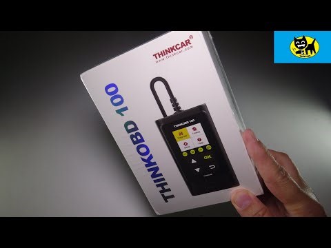 THINKCAR OBD2 Scanner, THINKOBD100 Car Code Reader w OBD2 Function, Clear Engine Fault UNDER $20!