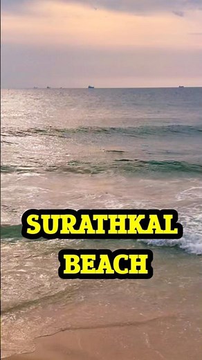 Surathkal Beach, Mangalore 🌊 | Hidden Beach Paradise in Karnataka #shorts