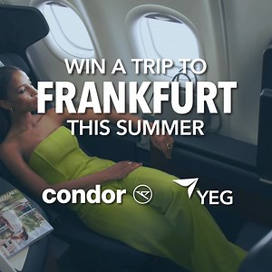 191 reactions · 30 shares | Have you always wanted to explore Frankfurt, Germany? Now's your chance! Condor Airlines and Edmonton International Airport (YEG) want to send you and a friend on vacation this summer. One lucky winner will receive a flight certificate for two non-stop business class flights (valued up to $8,500) and hotel accommodations (valued up to $3,000). Enter online at: flyeia.com/feature/frankfurt-vacation-contest | Edmonton International Airport | Facebook